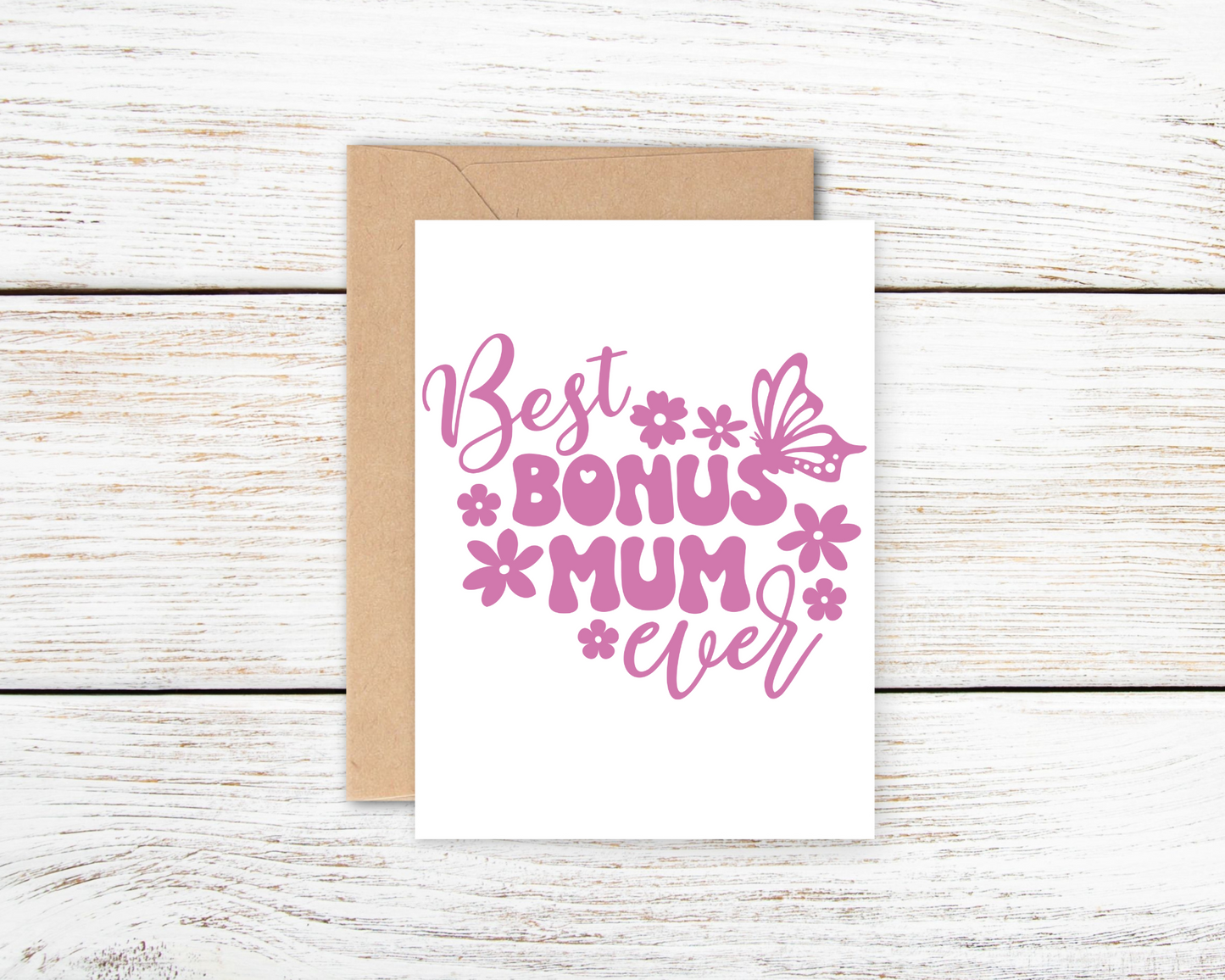 Best Bonus Mum Greetings Card