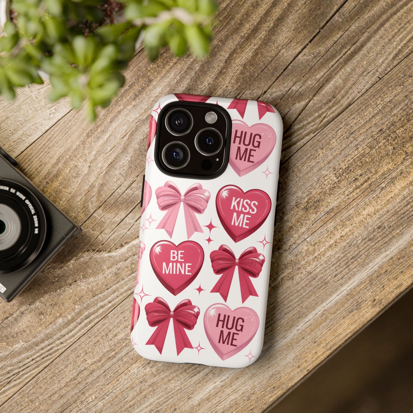 Pink Valentine Shockproof Phone Case