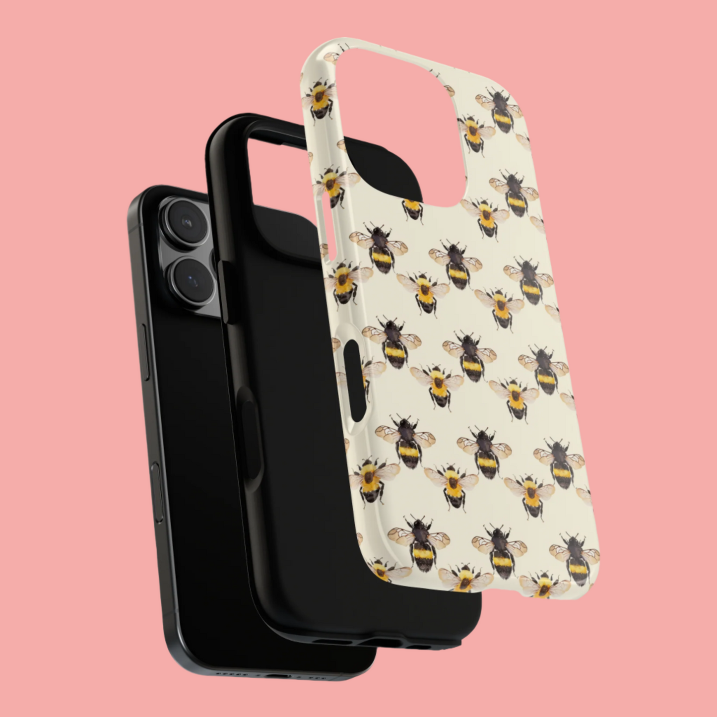 All Things Bees Shockproof Phone Case