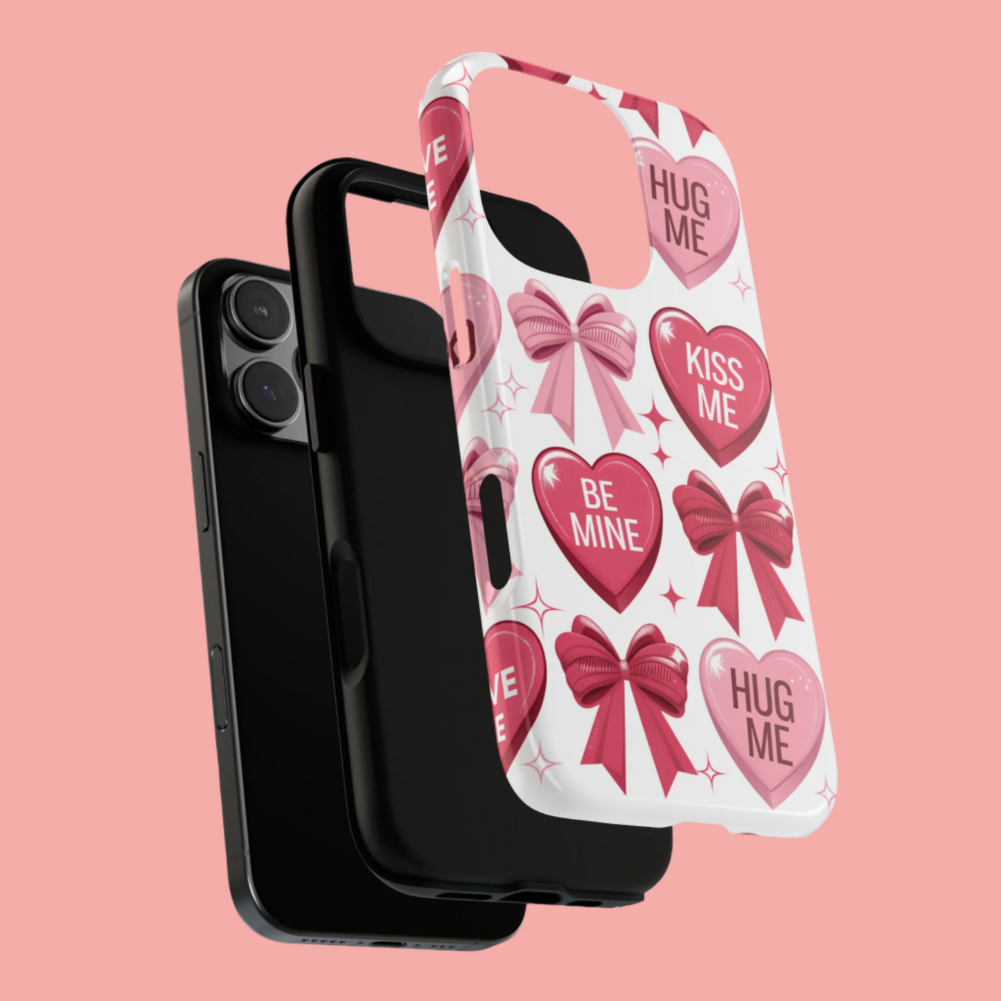 Pink Valentine Shockproof Phone Case