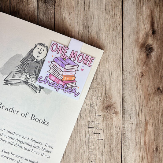 One More Chapter Magnetic Bookmark